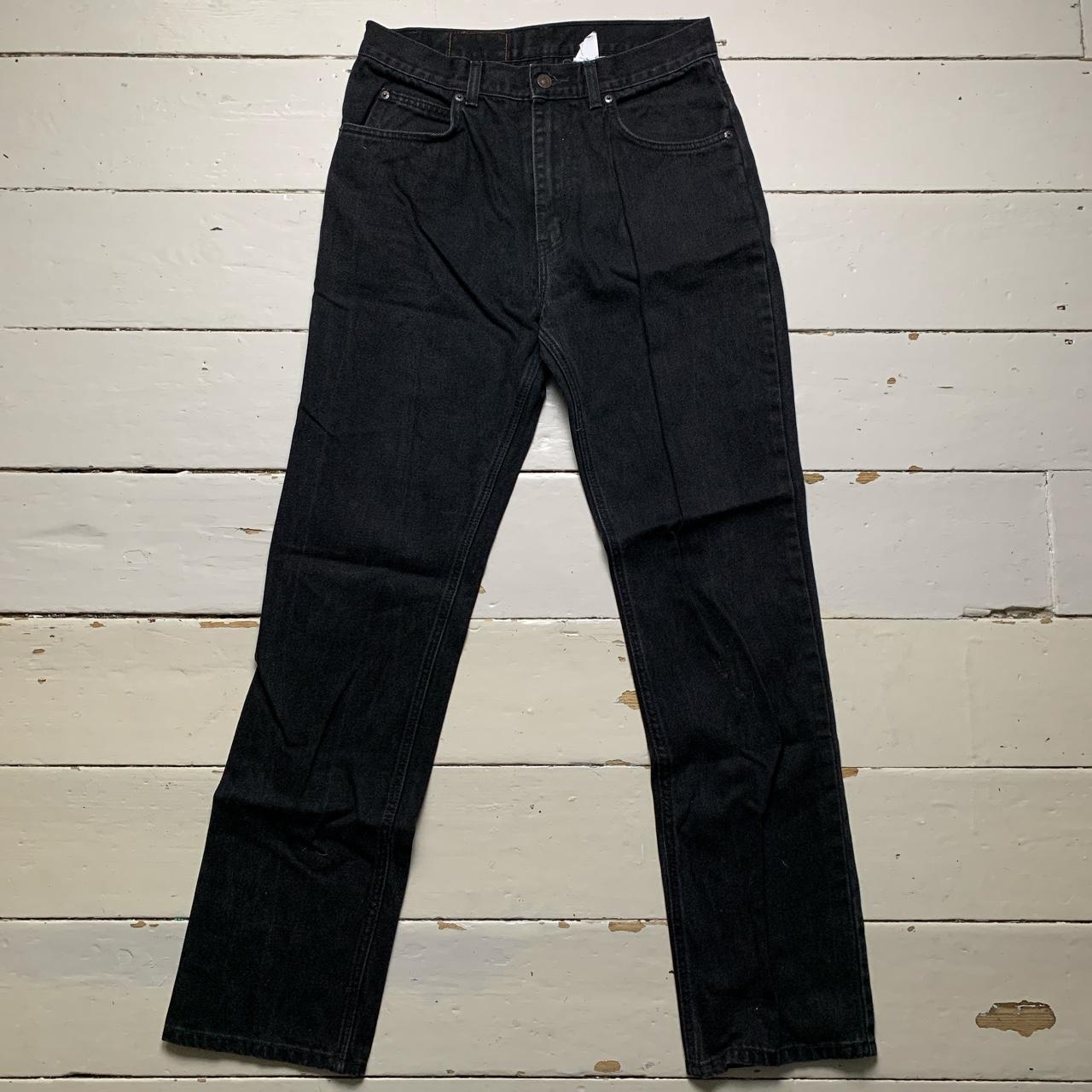 Levis Vintage Orange Tab Black Jeans