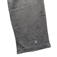 Nike Grey and White Swoosh Baggy Joggers (L)