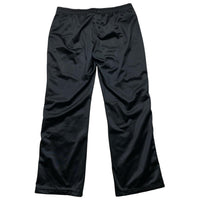 Nike Black and White Baggy Track Pants Joggers (XL)