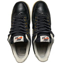 Nike Air Force 1 Lumber Black White and Gum Sole (UK 9)