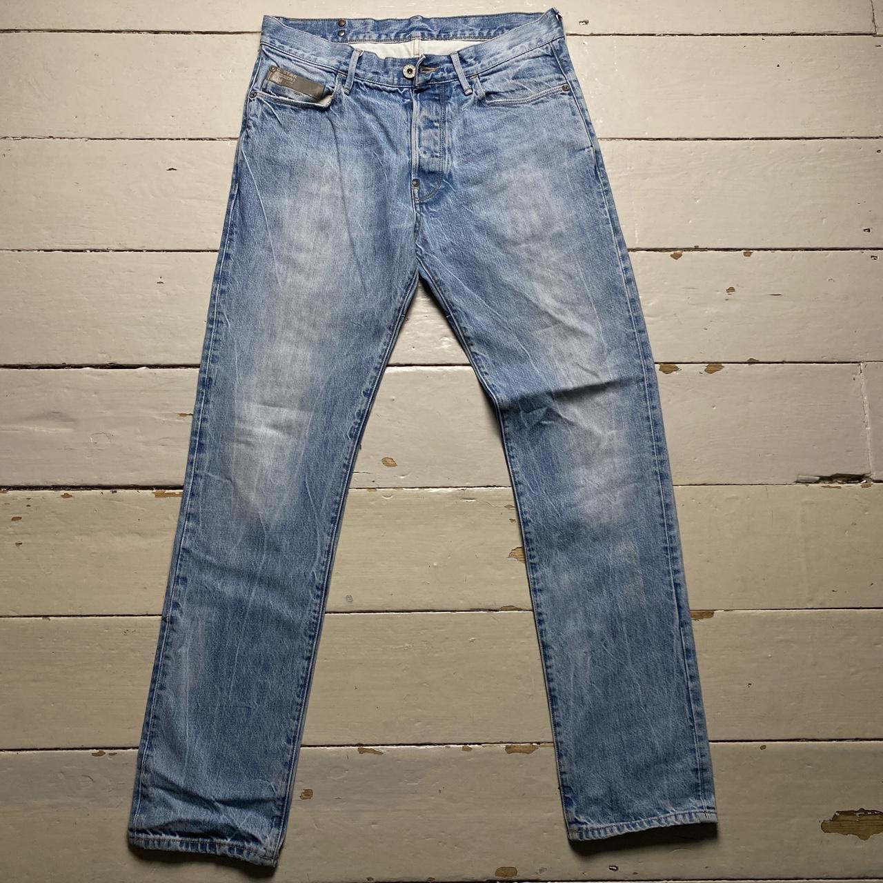 G Star Light Blue Straight Jeans