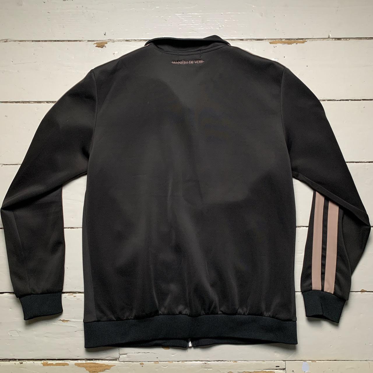 Maniere De Voir Dark Brown Cream Tracksuit