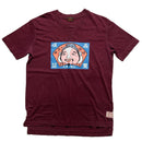 Evisu Burgundy Buddha T Shirt (L)