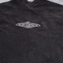 Umbro Vintage Black and Grey Fleece Jumper (XL)