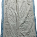 Nike Vintage White and Baby Blue Y2K Tracksuit Bottoms (S)