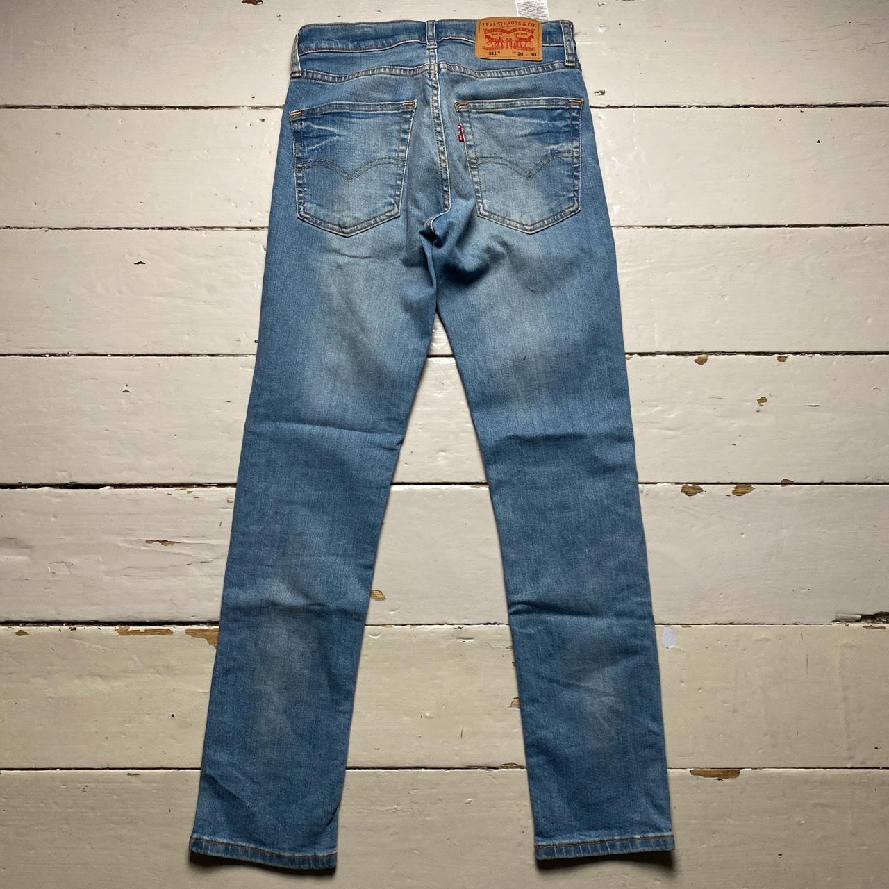 Levis 511 Light Blue Slim Jeans