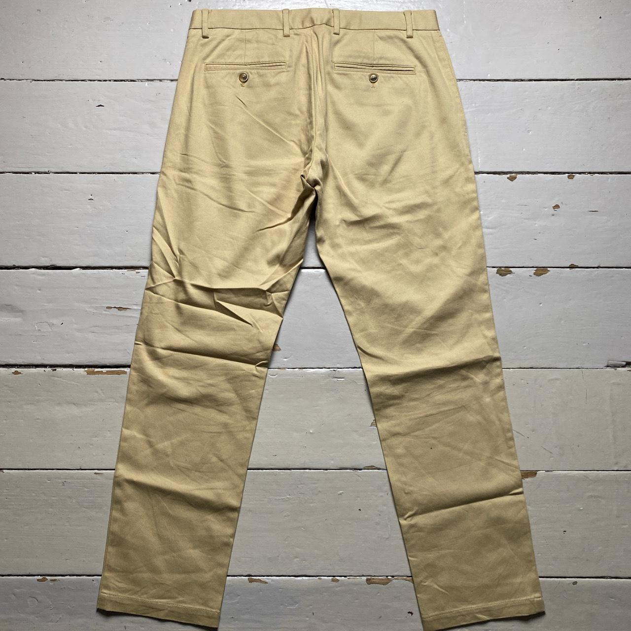 Gant Mustard Yellow Smart Trousers