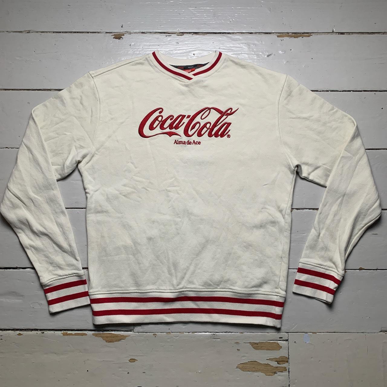 Coca Cola Coke Cream and Red Jumper