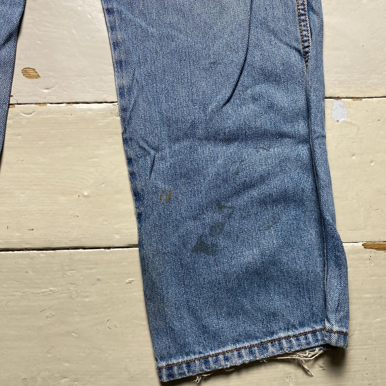 Wrangler Distressed Light Blue Jeans