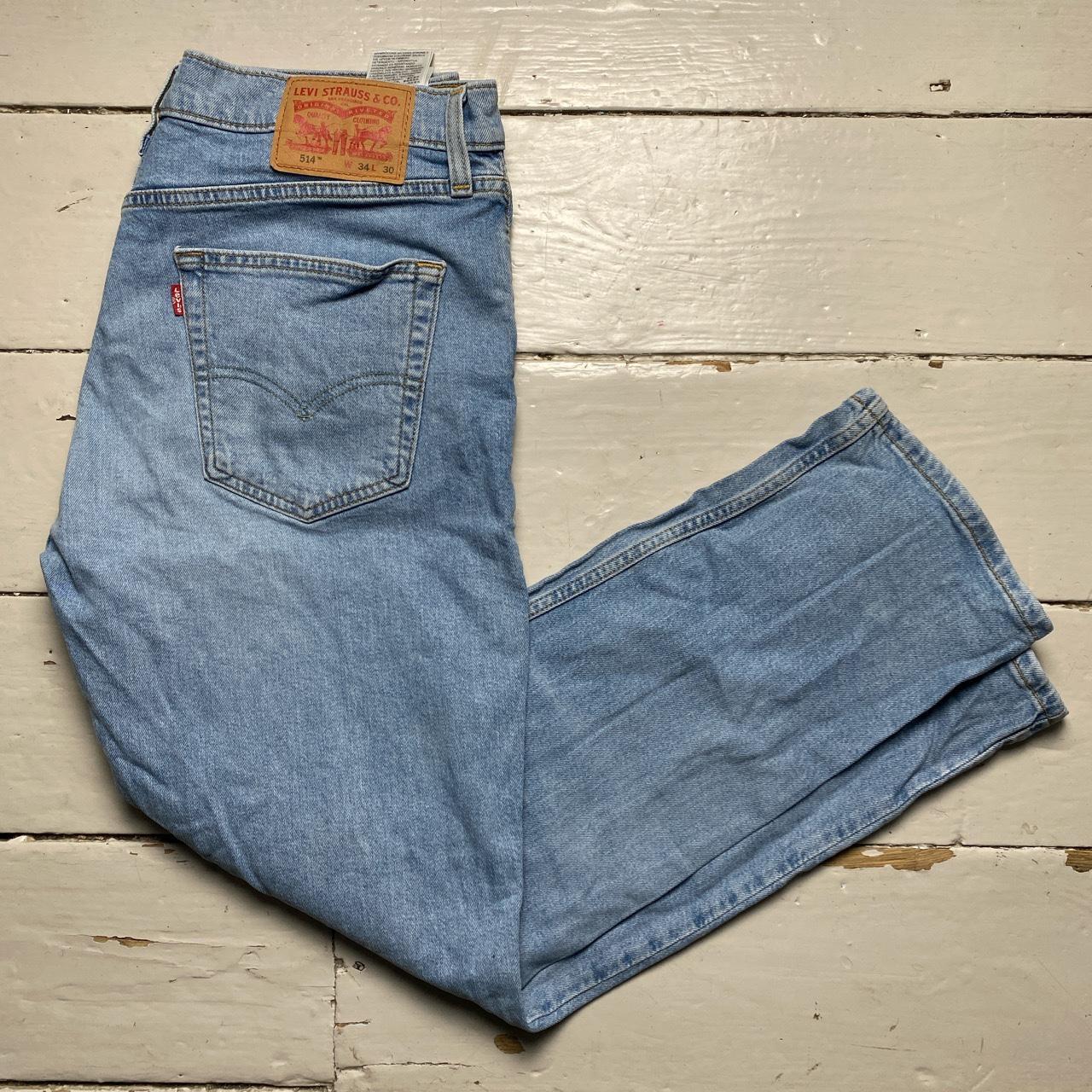 Levis 514 Light Blue Baggy Jeans