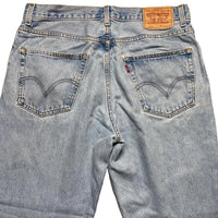 Levis 505 Baggy Light Blue Jeans (33W)