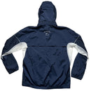 Nike Vintage Windrunner Windbreaker Lightweight Shell Jacket Navy and White (L)