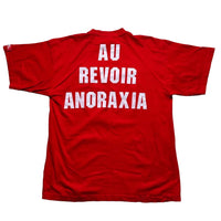 Arsenal Vintage 90’s Au Revoir Anoraxia T Shirt (L)