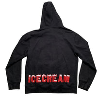Ice Cream Billionaire Boys Club Black Red and White Hoodie (M)