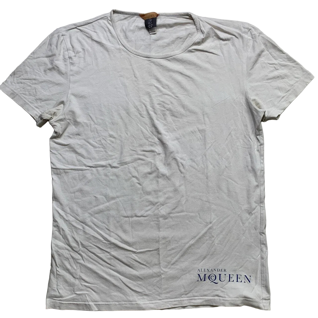 Alexander McQueen White Lightweight T Shirt (M)