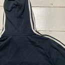 Adidas Performance Essentials Black and White Hoodie