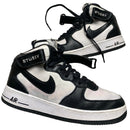 Nike Air Force 1 Mid Stussy Black and White (UK 7)