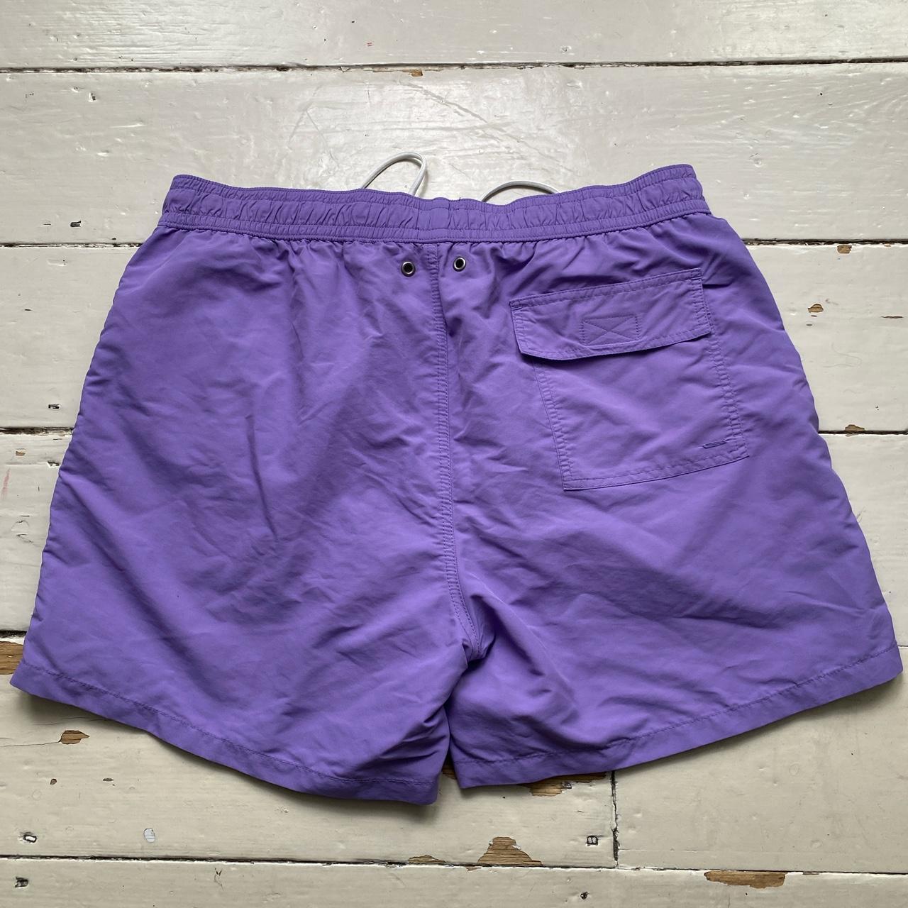 Polo Ralph Lauren Purple and Green Swim Shorts Trunks