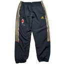 AC Milan Football Vintage Black Gold and Red Shell Tracksuit (L)