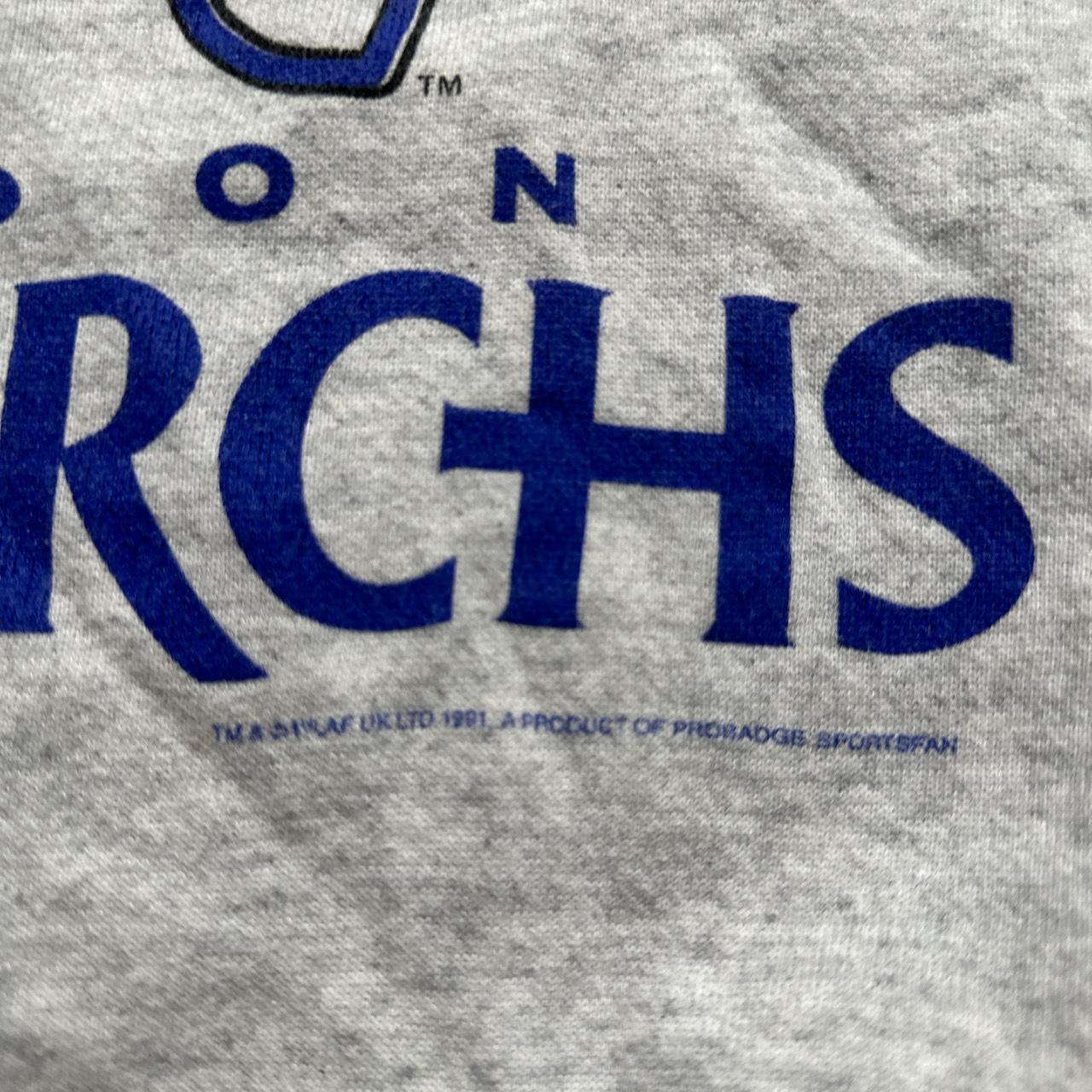 London Monarchs Vintage Hanes 1991 Grey Jumper