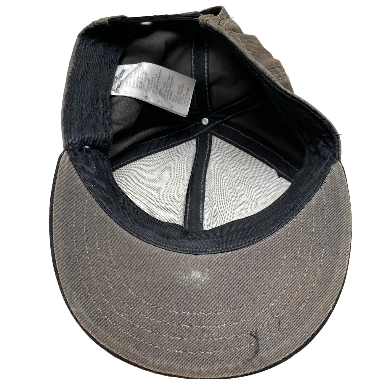 No Fear Skull Vintage Snapback Cap