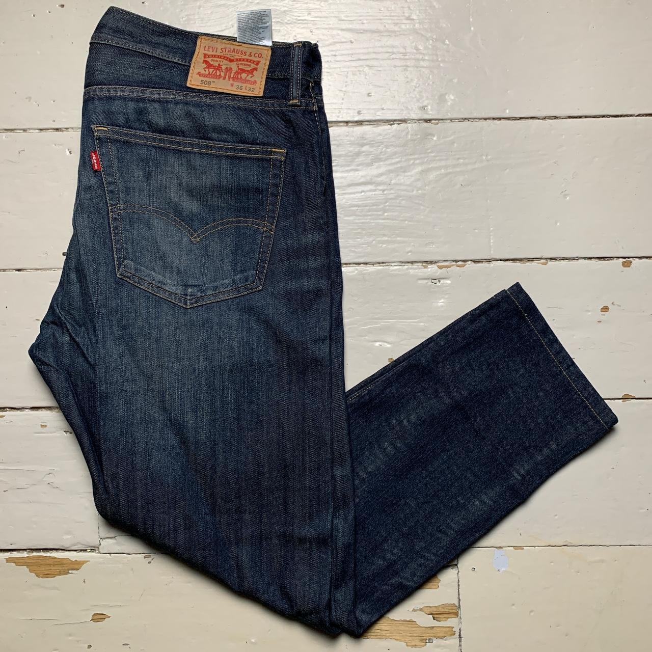 Levis 508 Baggy Blue Jeans