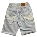Levis 37501-0133 Vintage Made in USA Light Blue Jean Short Jorts (30W)