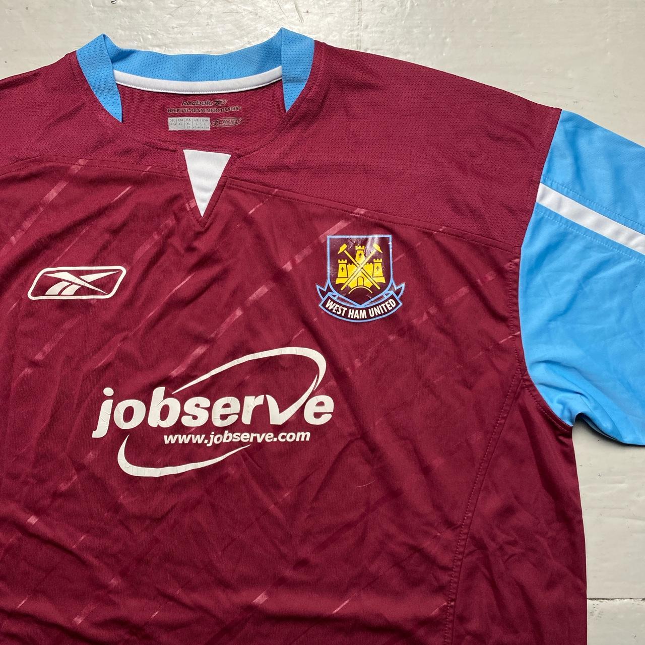 West Ham United Vintage 2005-07 Reebok Football Jersey