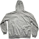 Nike Swoosh Grey and White Hoodie (XL)