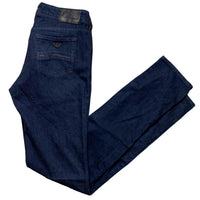 Armani Womens Slim Fit Navy Jeans (29W)