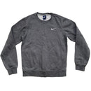 Nike Swoosh Grey and White Jumper (S)