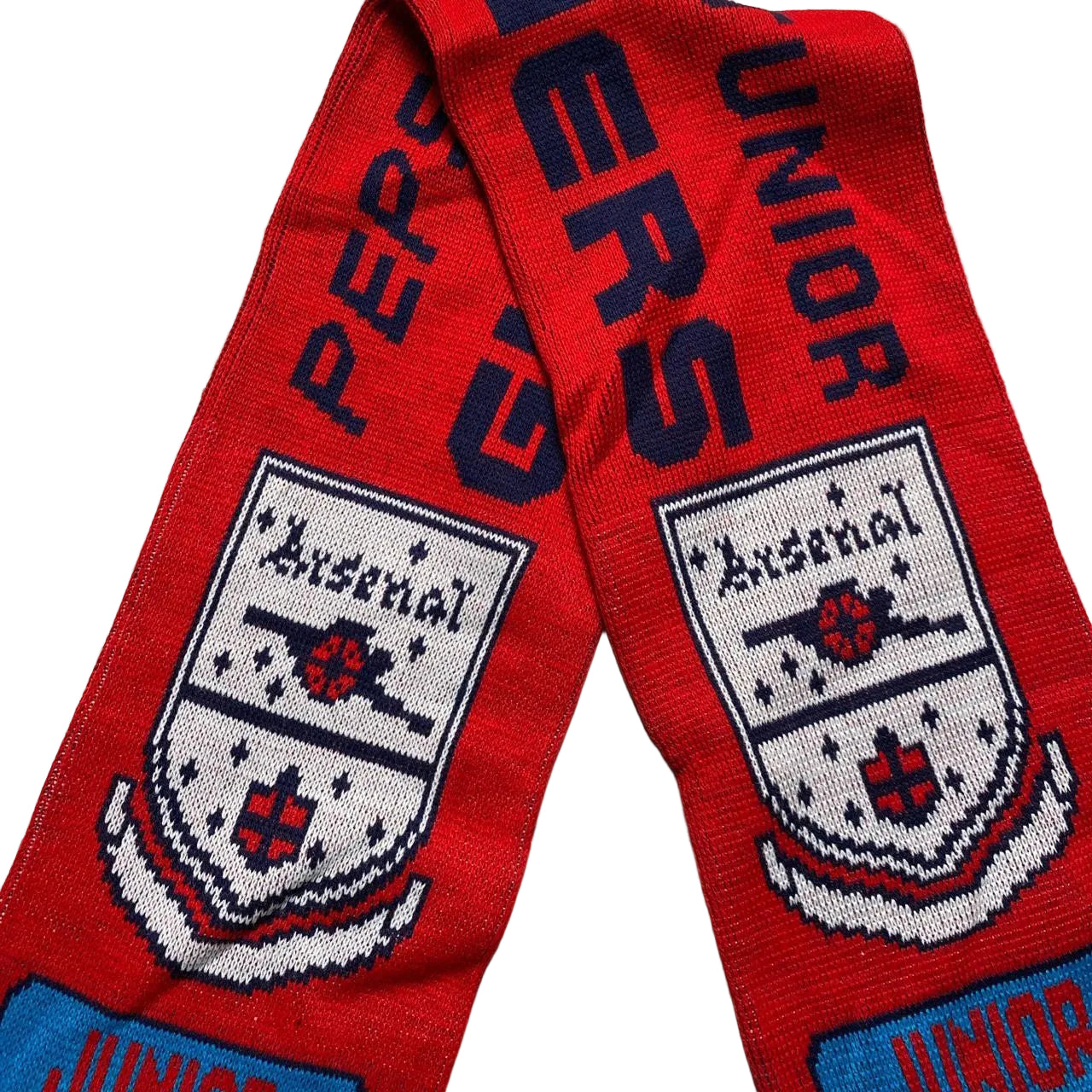 Arsenal Junior Gunners Red White and Blue Scarf