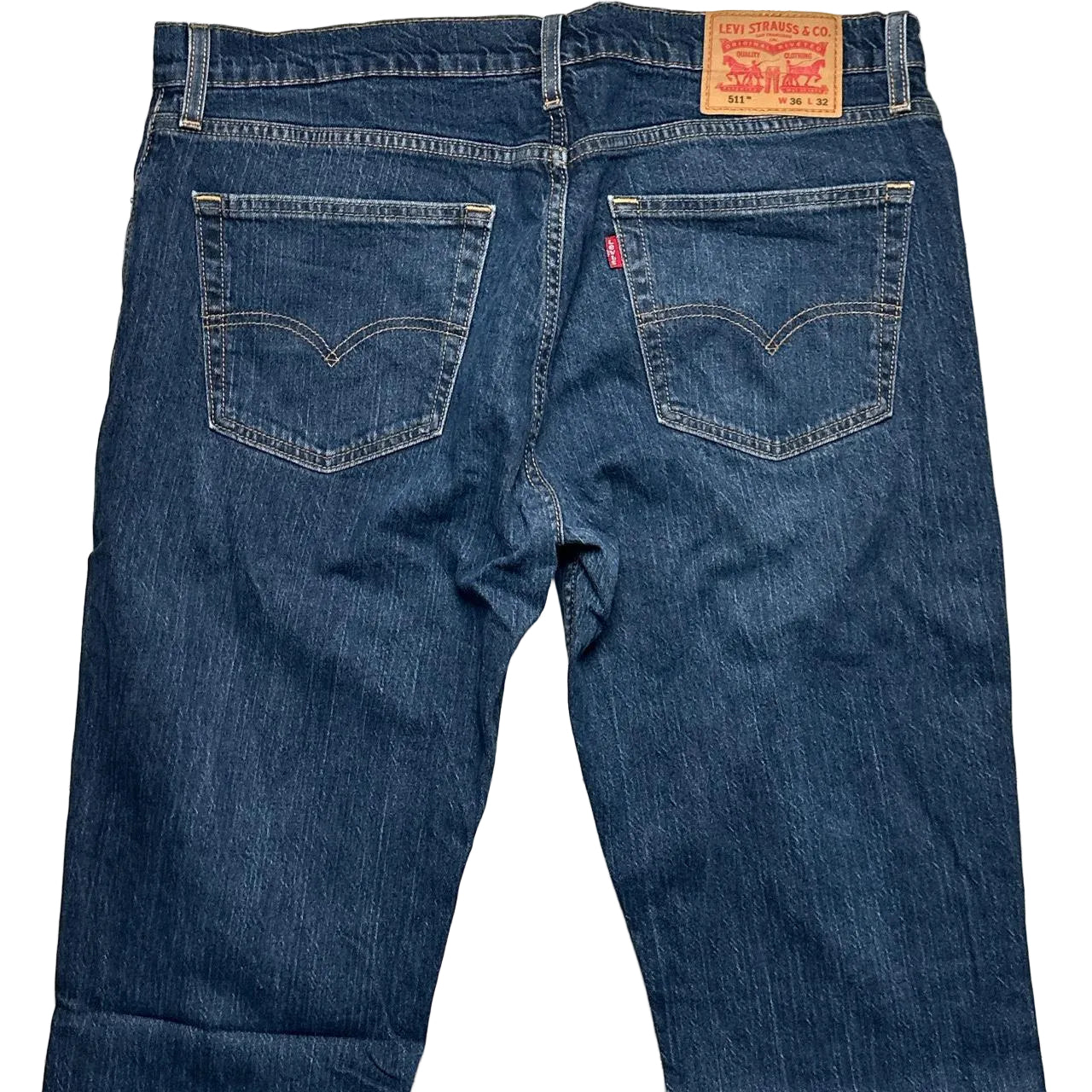 Levis 511 Navy Slim Jeans (36W)