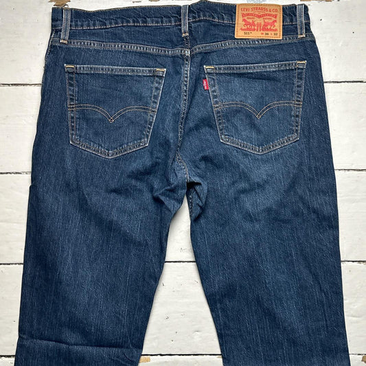 Levis 511 Navy Slim Jeans