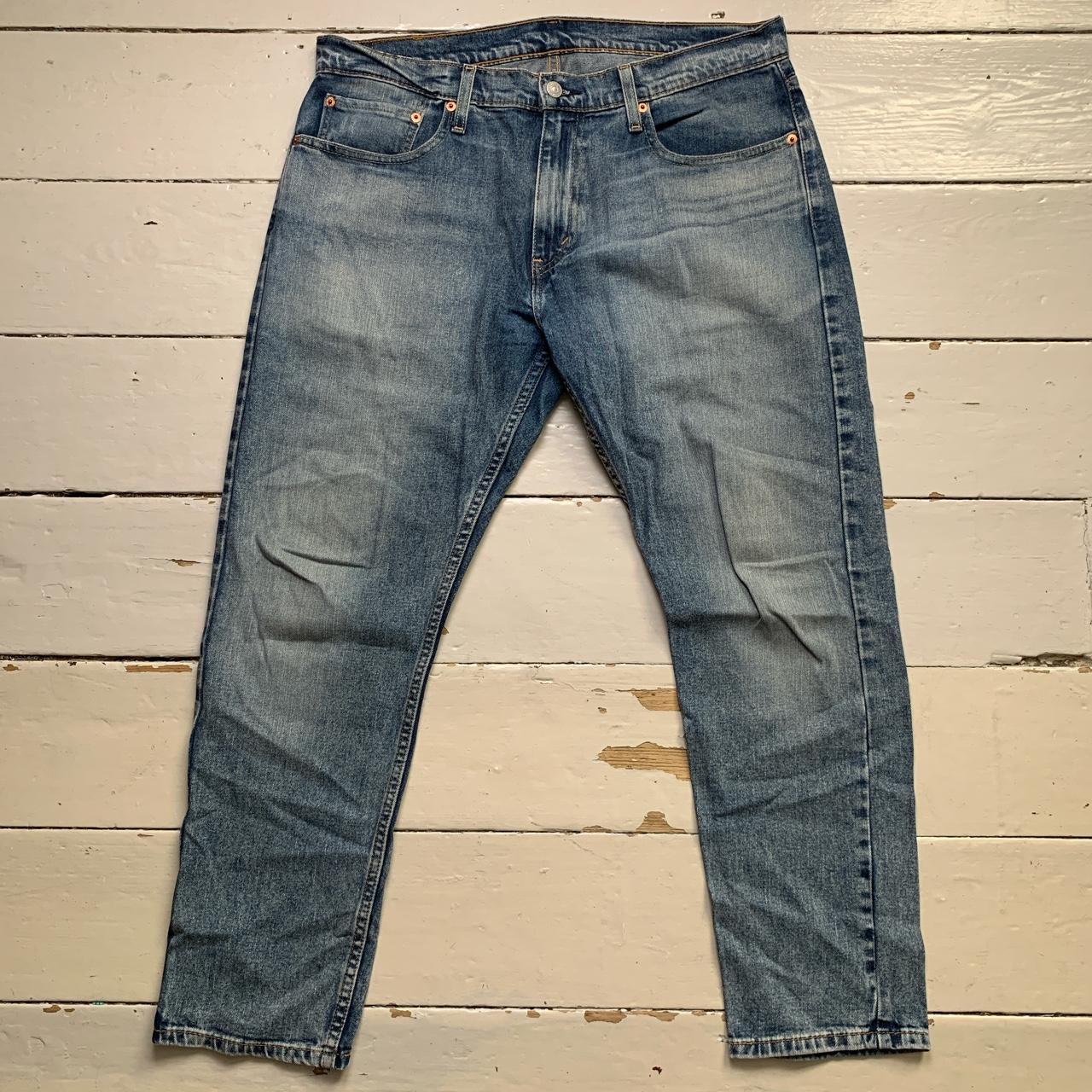 Levis 512 Blue Faded Jeans