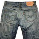 Levis Stonewashed Blue Grey Jeans (32W)