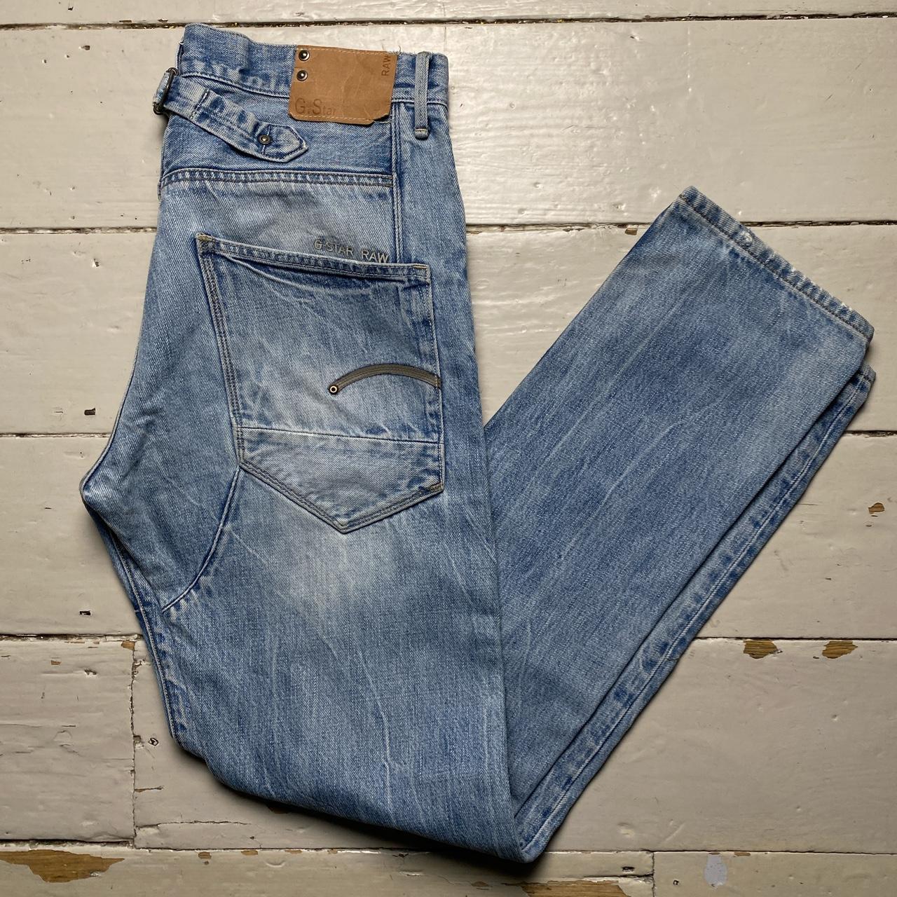 G Star Light Blue Straight Jeans