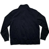 Nike Swoosh Black White and Red Quarter Zip Jumper (XL)