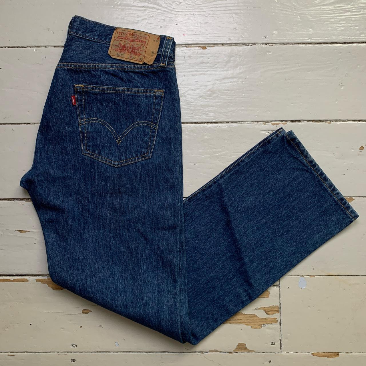 Levis 501 Vintage Dark Navy Jeans