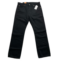 Levis 501 Jet Black Baggy Jeans (33W)