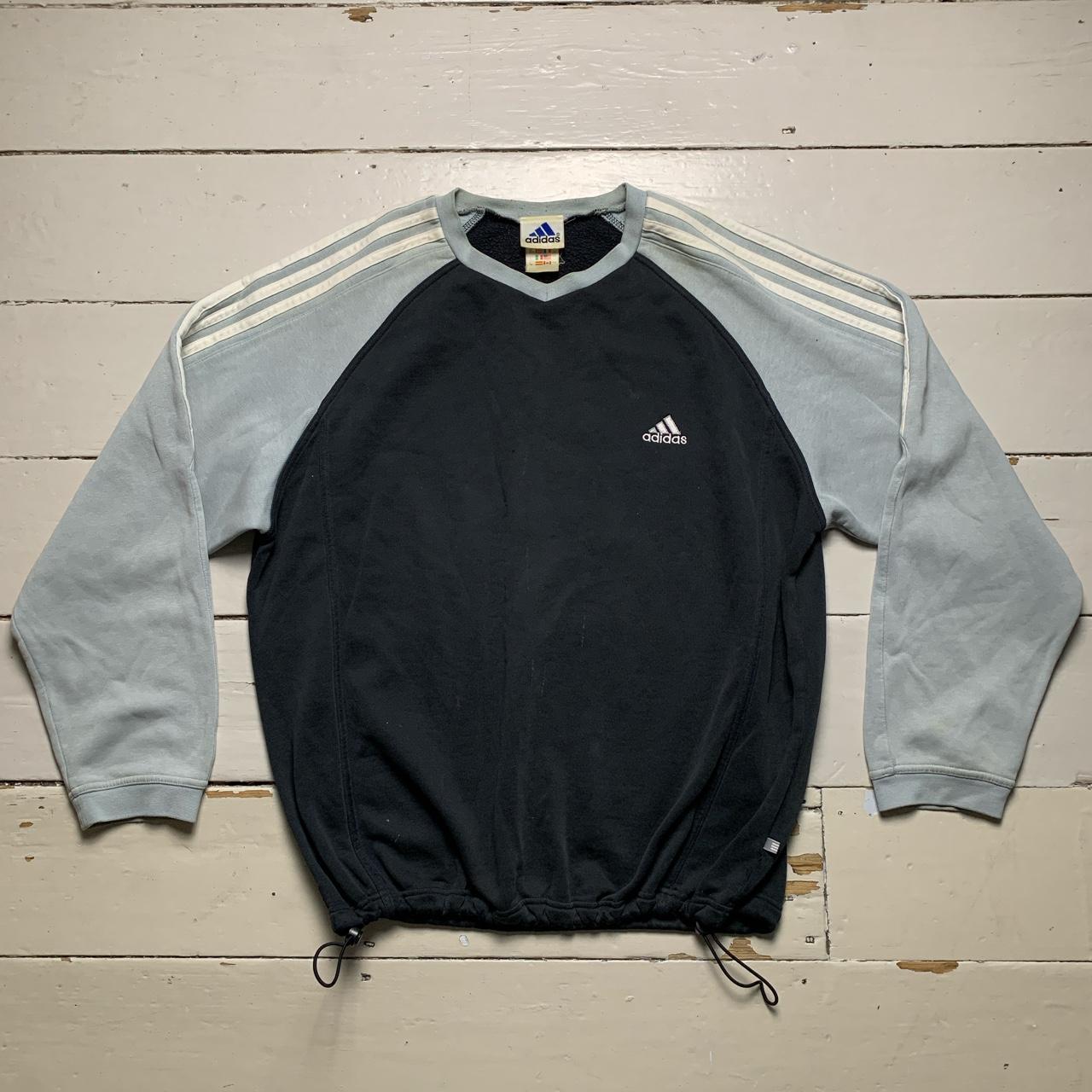 Adidas Vintage Jumper Grey and Black