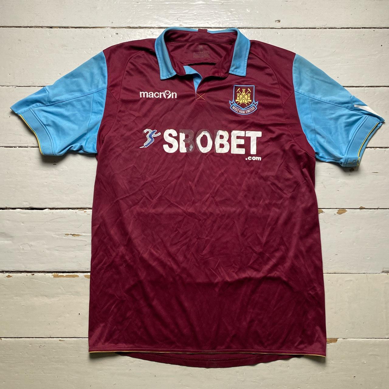 West Ham SBOBET Macron 2009 Football Jersey