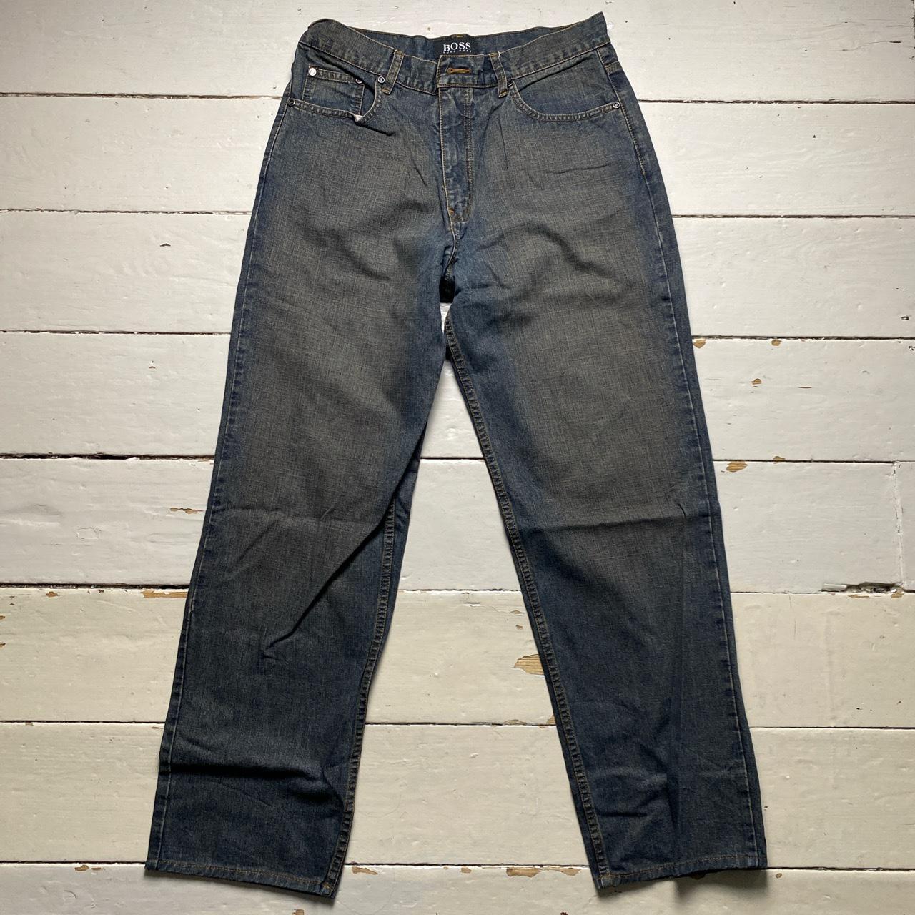Hugo Boss Vintage Stonewash Baggy Jeans