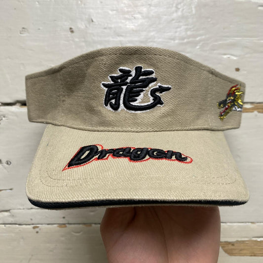 Dragon Japanese Vintage Visor Cap