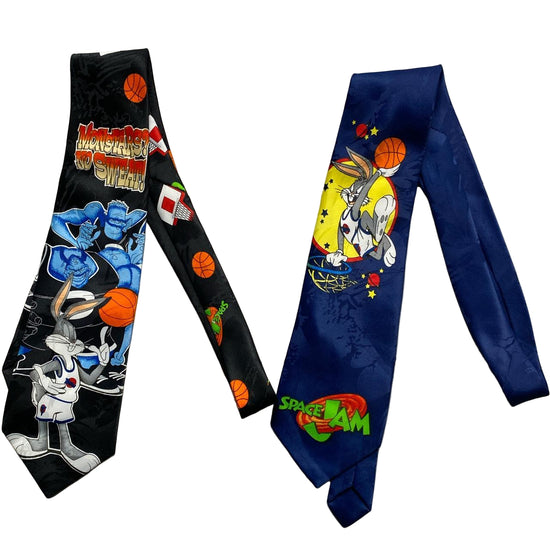 Looney Tunes Space Jame Vintage 90’s Ties