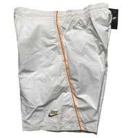 Nike Vintage Swoosh White Gold and Orange Shorts (S)