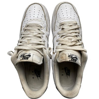 Nike Air Force 1 White and Black (UK 10.5)