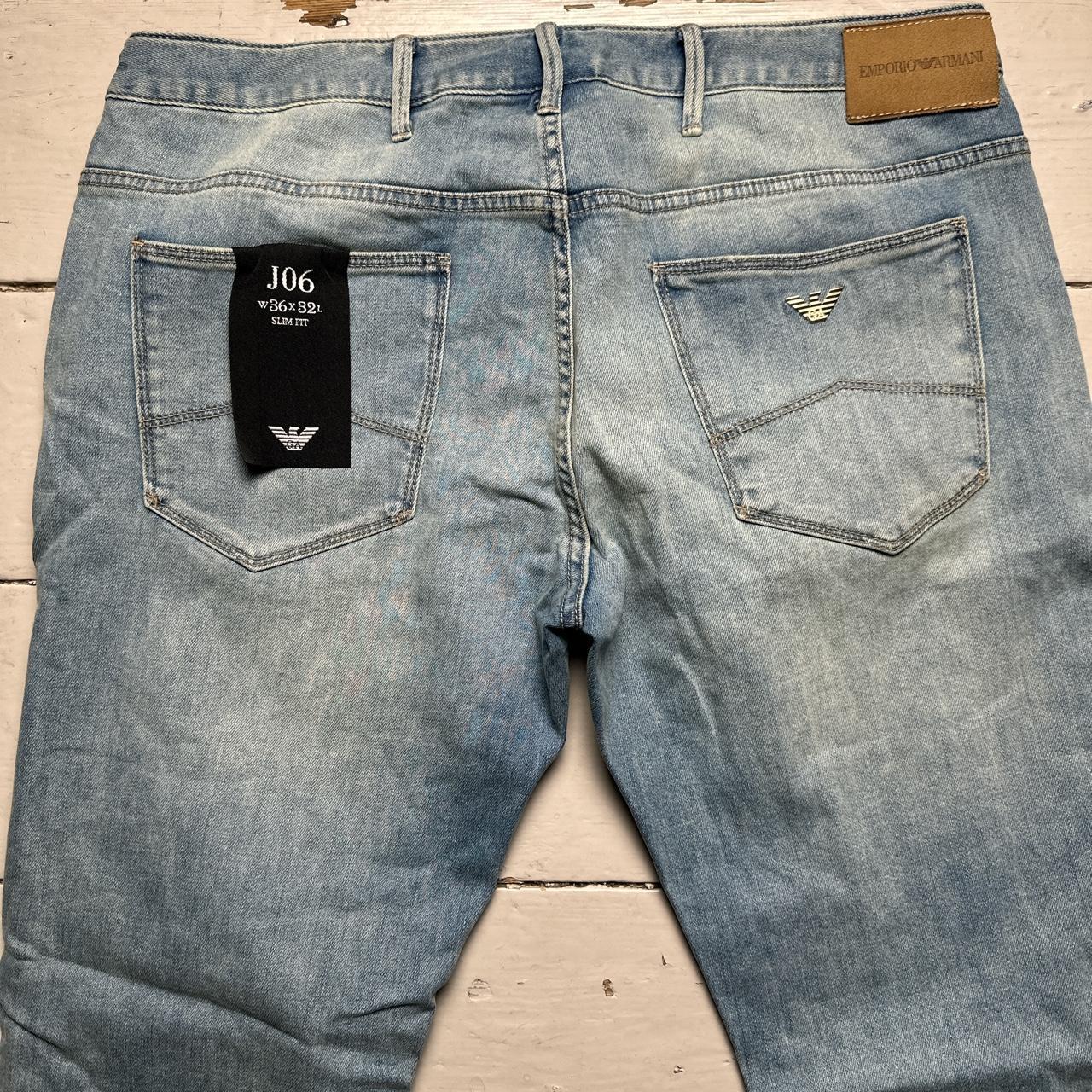 Emporio Armani J06 Light Blue Jeans