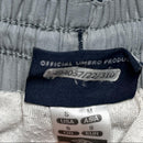 Umbro Navy and Grey Shell Trackpant Bottoms (S)