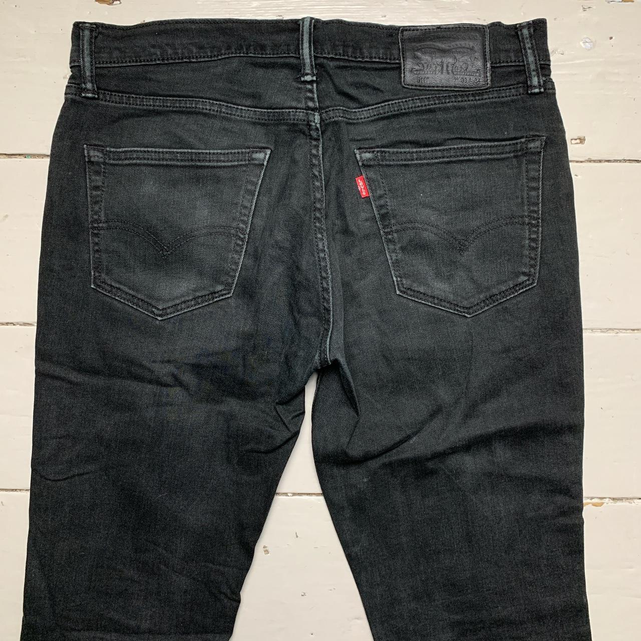 Levis 511 Black Slim Jeans